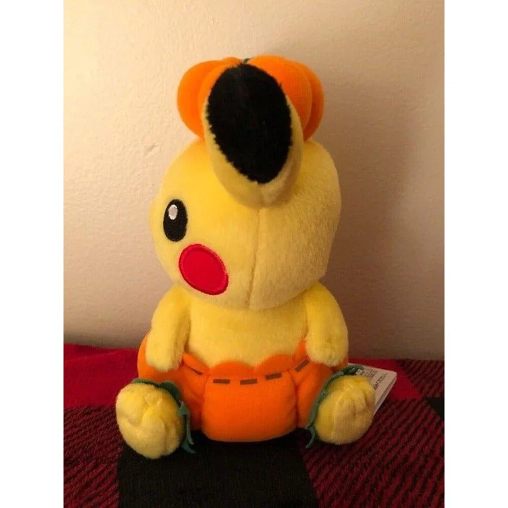 Banpresto Pokemon Halloween Pikachu Pumpkin 2018 Toreba Prize Plush 6.5